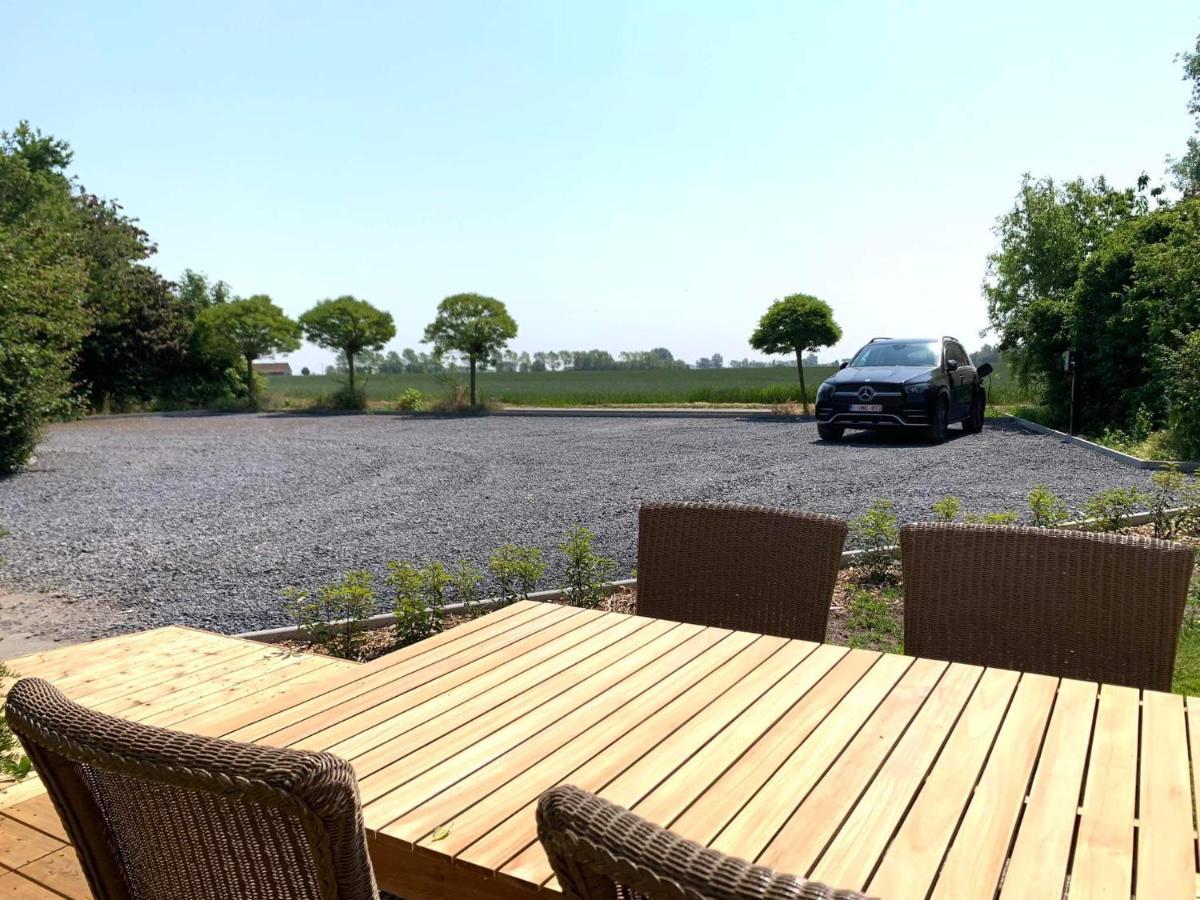 De Scheure, Charmant Vakantiehuisje Midden In De Natuur Alveringem Extérieur photo